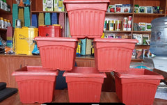 7.5 Inch Plant Pot 1 Piece | Durable Plastic Pot for Indoor & Outdoor Use