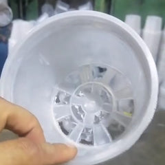 Transparent Nursery Pots (5 x 5.5 Inches) – Premium Quality Long-Lasting Pots