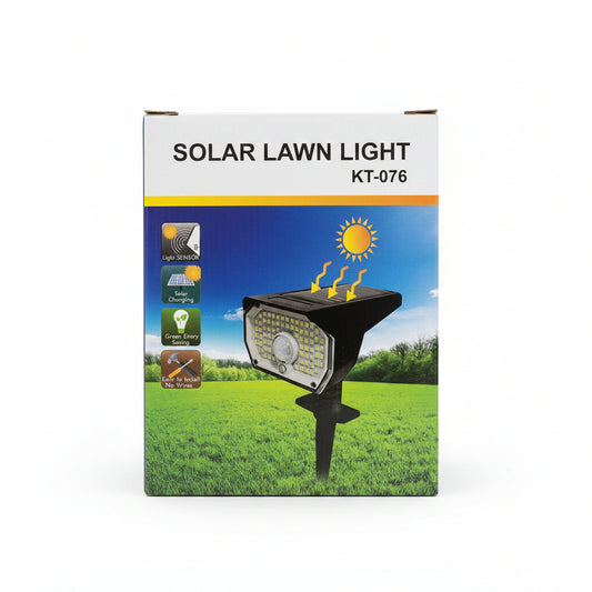 Solar Lawn Light KT-076 – Waterproof Outdoor Garden Light