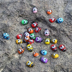 Artificial Ladybirds (Available in 2 Variants) – Decorative Garden & Plant Ornaments