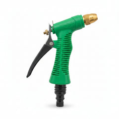 High Pressure Garden Hose Nozzle Water Spray Gun (Green) in Pakistan