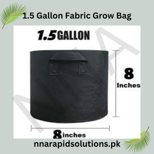CompactGrow Fabric Bag 1.5 Gallon Size for Herbs, Cuttings & Starter Plants