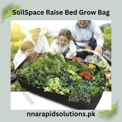 SoilSpace Raise Bed Grow Bag 20x11 Inches for Leafy Greens, Herbs & Compact Vegetables