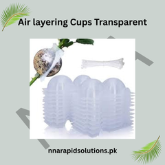 Transparent Air Layering Cups (10 cm) | Easy Plant Propagation Tools