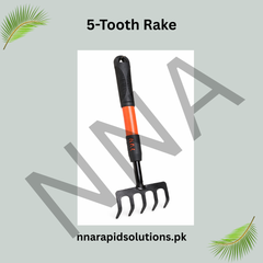 Long Handle Rake Heavy-Duty Garden Tool
