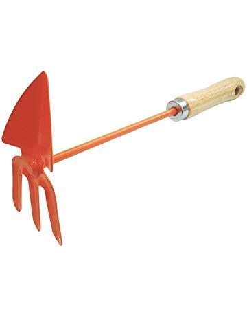 Gardening Tool Panji & Rake  2-in-1 Soil Loosening & Cleaning Tool
