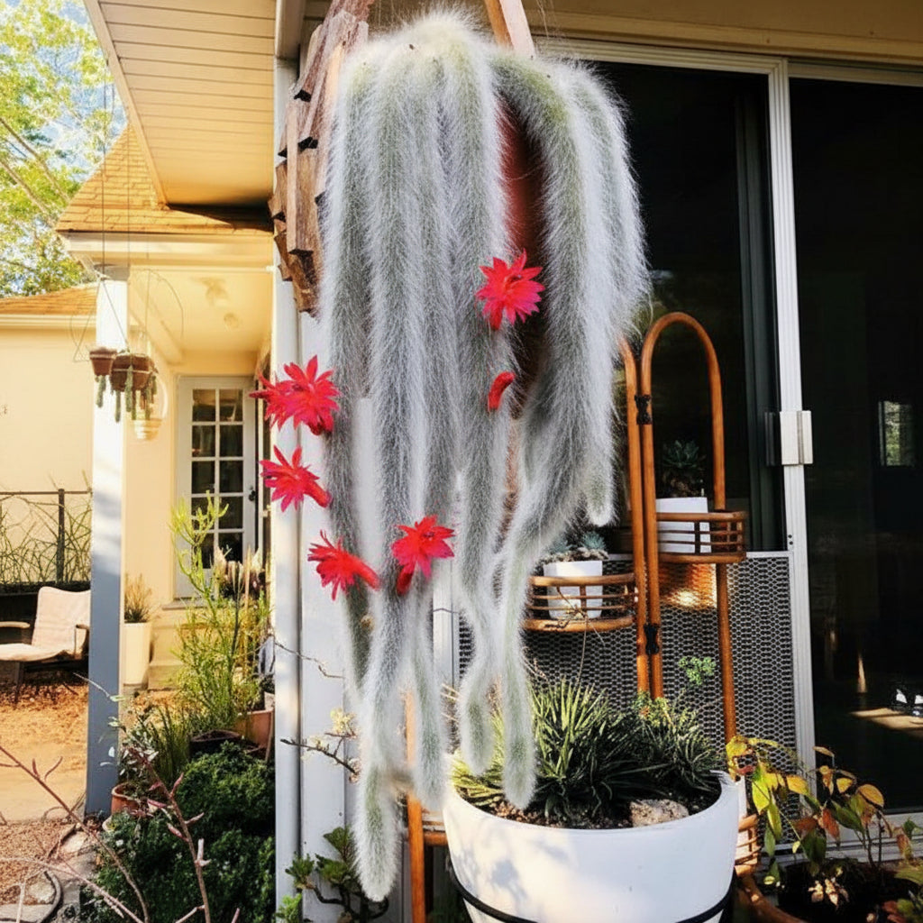 Monkey Tail Cactus – Cleistocactus colademononis Rare Hanging Cactus