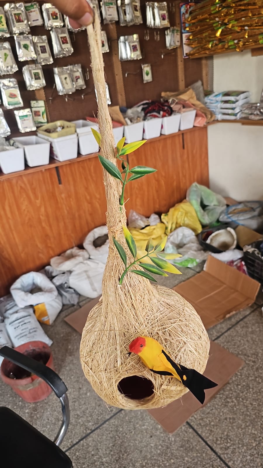 Large Decorative Bird Nest in Pakistan  Natural Nest for Garden & Plant Decor