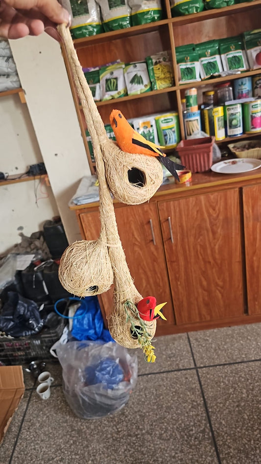 Bird Nest 3-in-1 Set in Pakistan  Decorative Nests for Garden, Pots & Indoor Plants
