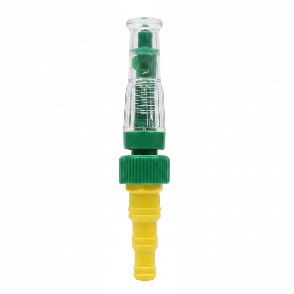 High Pressure Water Nozzle PVC – Adjustable Heavy Duty Garden Spray Nozzle