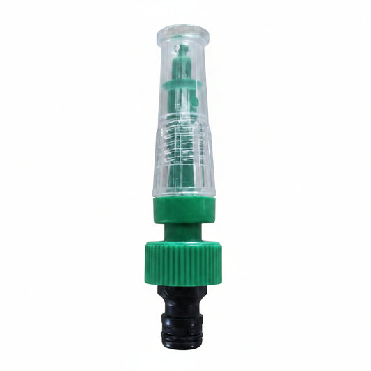 High Pressure Water Nozzle PVC – Adjustable Heavy Duty Garden Spray Nozzle