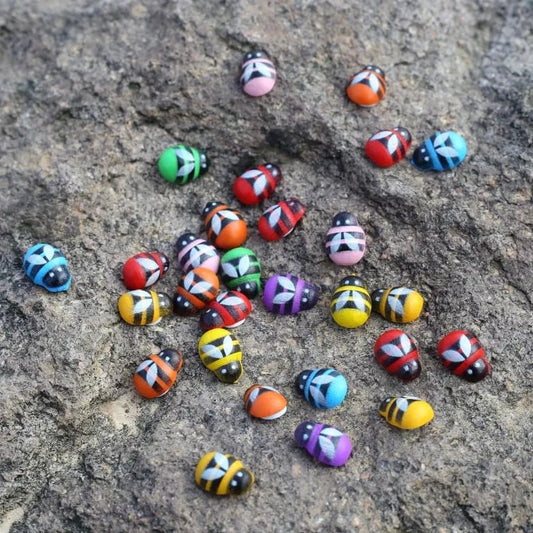 Artificial Lady Bugs (Available in 2 Variants) – Decorative Garden & Plant Ornaments