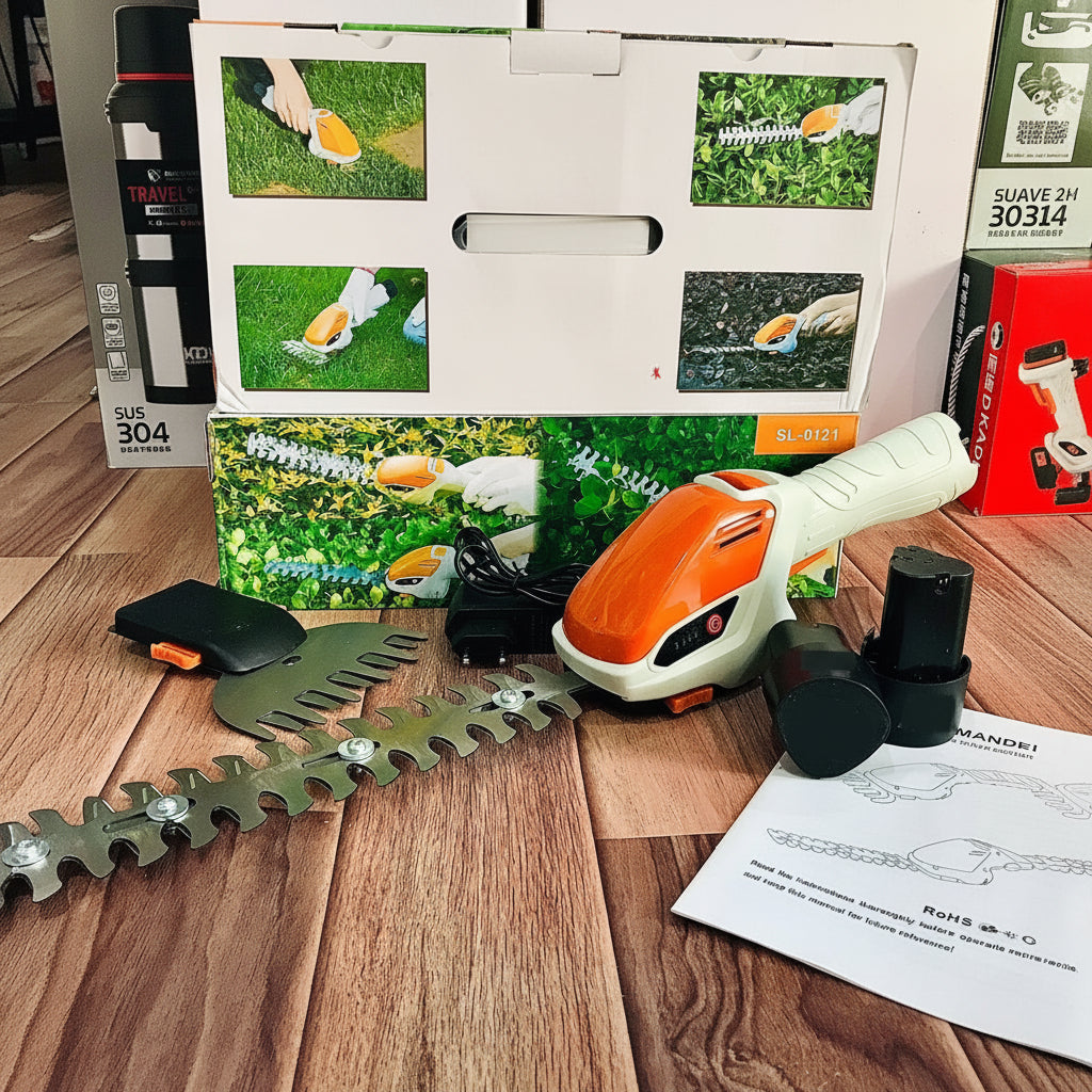 Battery Operated Hedge Trimmer – Cordless Garden Trimming Tool