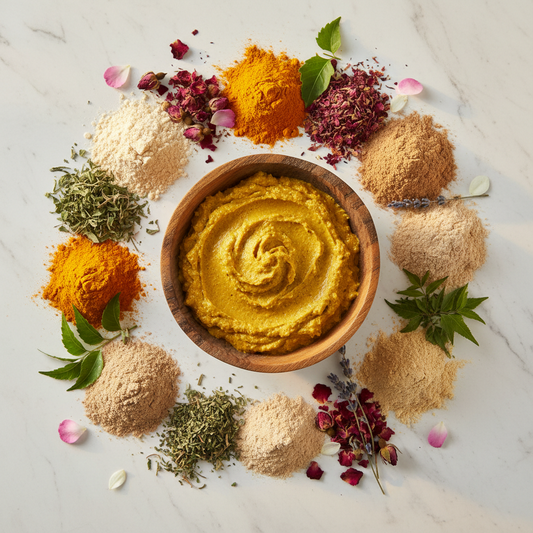 Fresh Organic Ubtan – Natural Skin Brightening Herbal Blend
