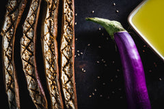 Organic Long Brinjal Seeds | Desi Baingan Seeds for Kitchen Gardening