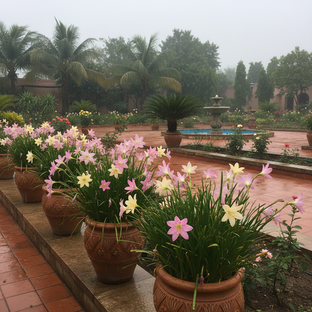 Lellawade Rain Lily (Zephyranthes Hybrid) – Elegant Seasonal Bloom