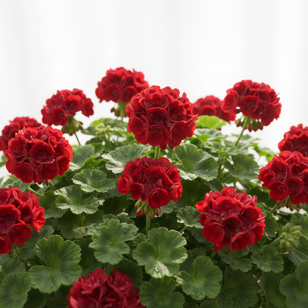 Geranium Plant – Pelargonium Colorful Flowering Plant