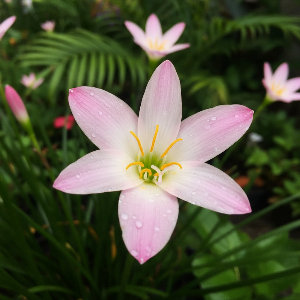 Touch of Love Rain Lily – Bi-Color Romantic Bloom Lily