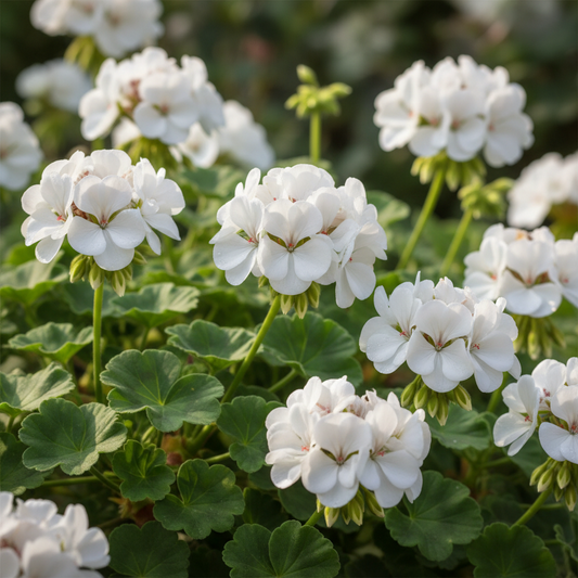 Geranium Plant – Pelargonium Colorful Flowering Plant
