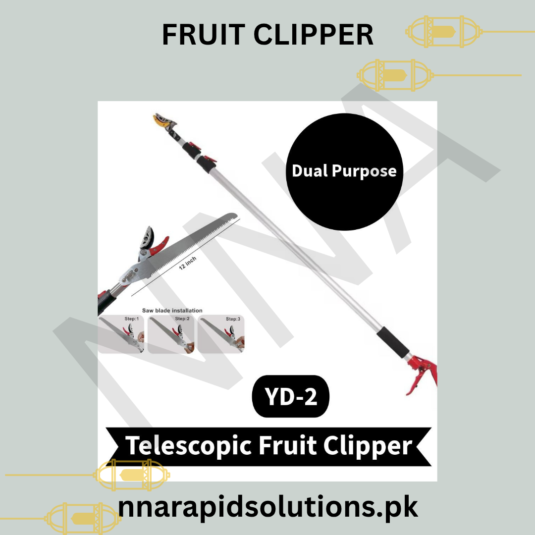Adjustable Fruit Clipper  Extendable up to 3 Meters for Easy Harvesting