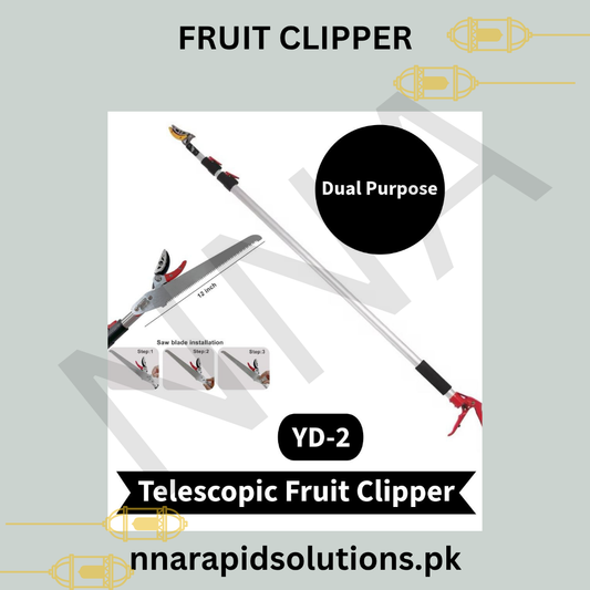 Adjustable Fruit Clipper  Extendable up to 3 Meters for Easy Harvesting