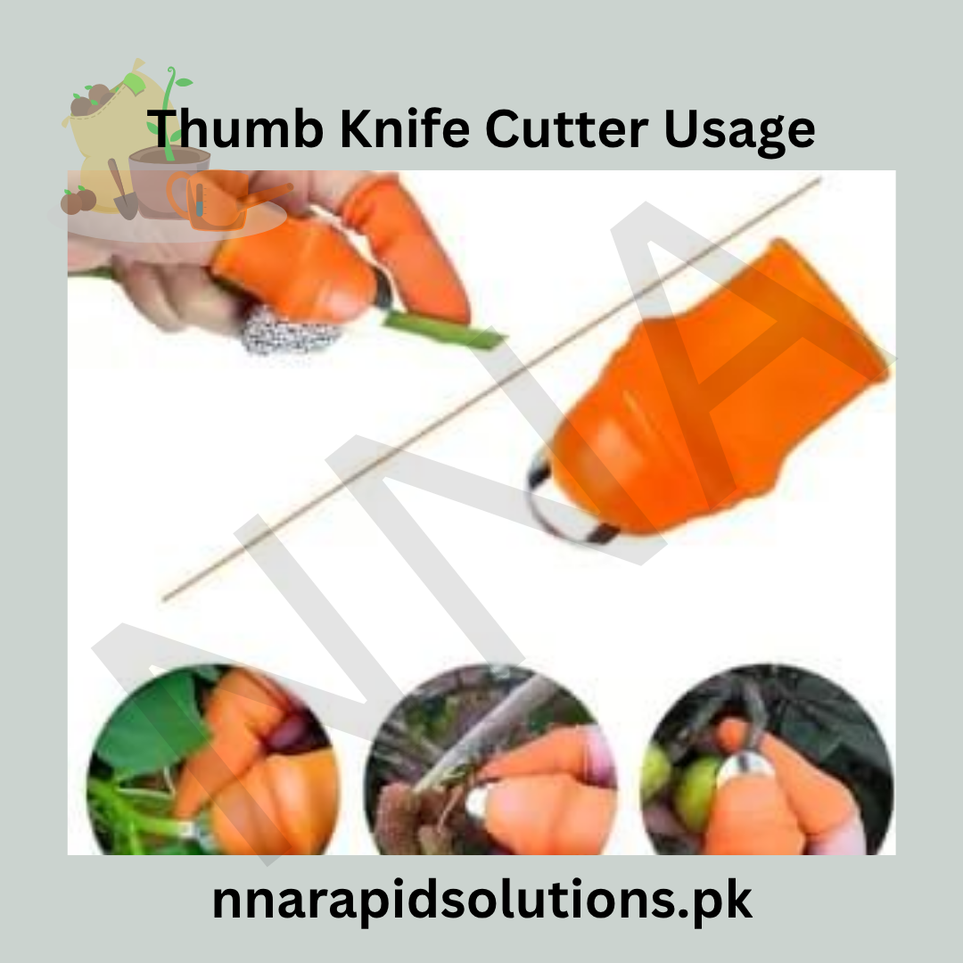 Thumb Knife Cutter  Smart Tool for Quick & Safe Harvesting