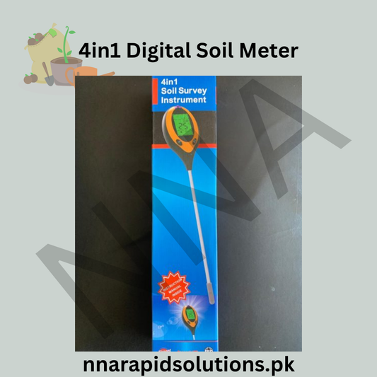 4-in-1 Digital Soil Meter in Pakistan  pH, Moisture, Temperature & Light Tester