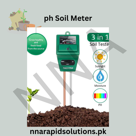 pH Soil Meter in Pakistan  Test Soil pH, Moisture & Light for Healthy Plants