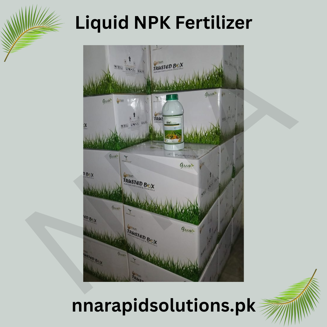 Liquid NPK Fertilizer-Imported Formula (1 liter) | Quick Nutrient Absorption for Plants
