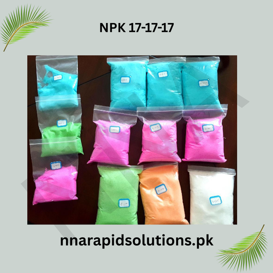 NPK 17-17-17 Fertilizer (500 gm) | Balanced Water Soluble Fertilizer for All Plants