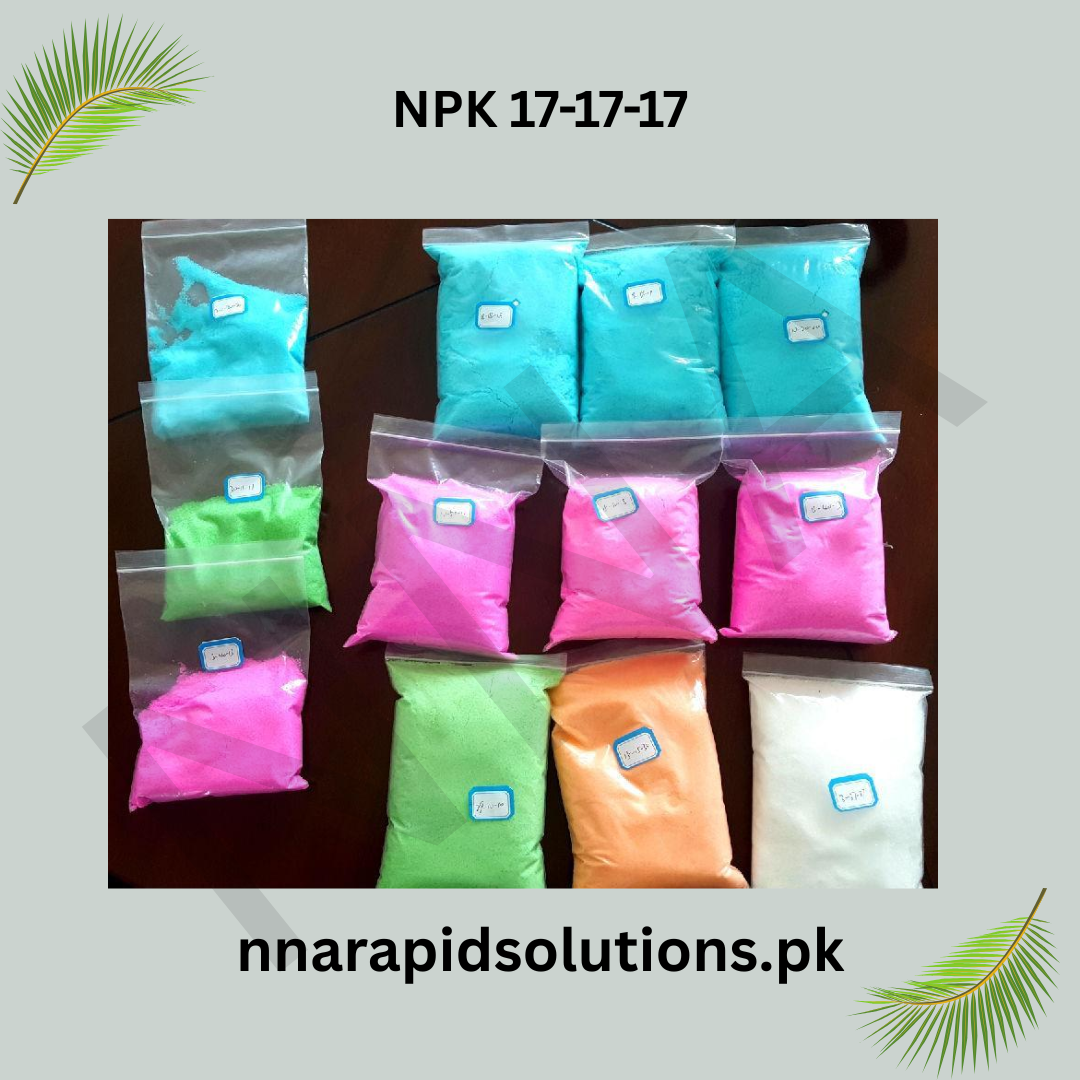 NPK 17-17-17 Fertilizer (1 kg) | Balanced Water Soluble Fertilizer for All Plants