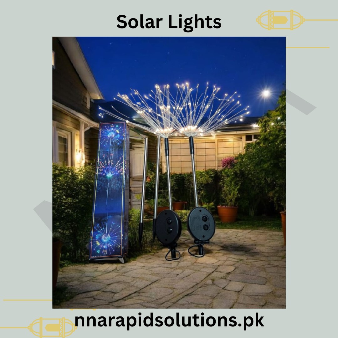 Solar Light  Energy-Saving, Bright & Weather-Resistant Outdoor Lighting (Floral Design)
