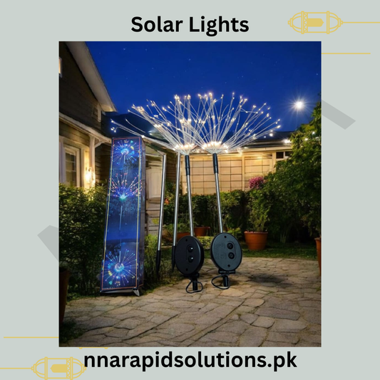 Solar Light  Energy-Saving, Bright & Weather-Resistant Outdoor Lighting (Floral Design)