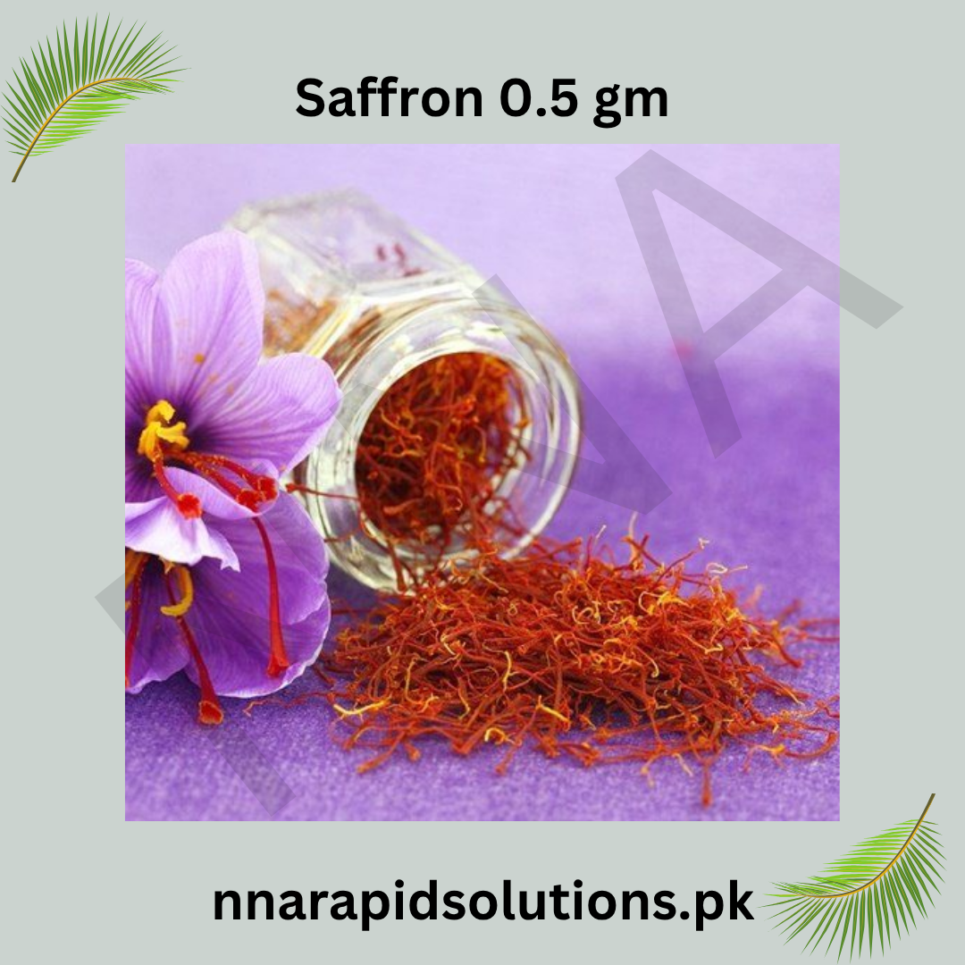 Premium Saffron 0.5gm  Pure, Aromatic & High-Quality Threads