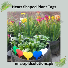 Heart-Shaped Plant Tags