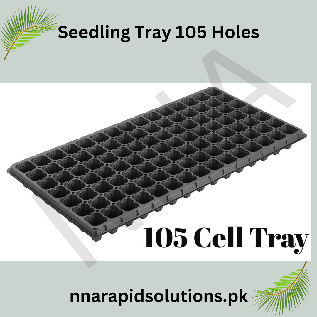 105-Hole Seedling Tray in Pakistan  High-Capacity Nursery Tray for Bulk Seed Starting