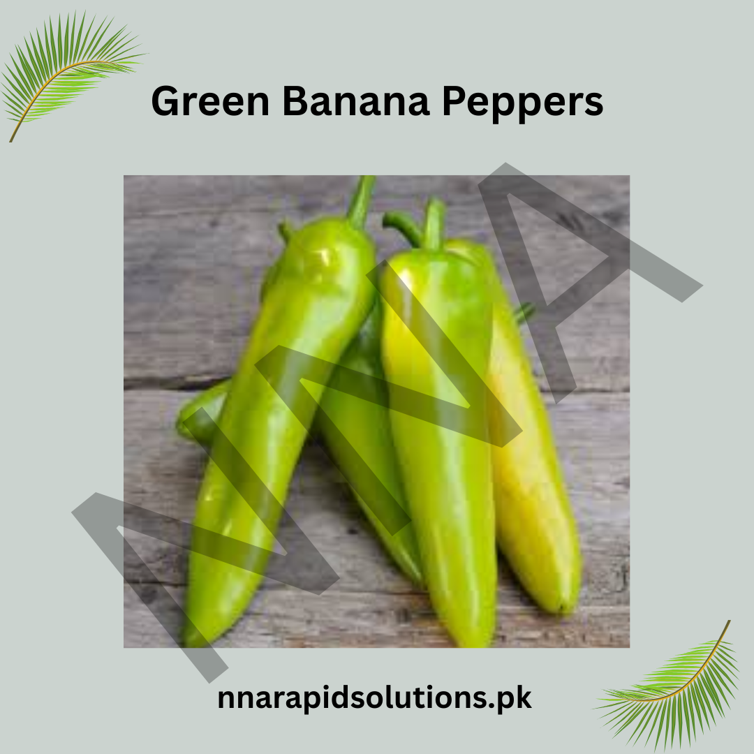Green Banana Pepper Seeds (Hybrid) – Mild Chili for Kitchen Gardens