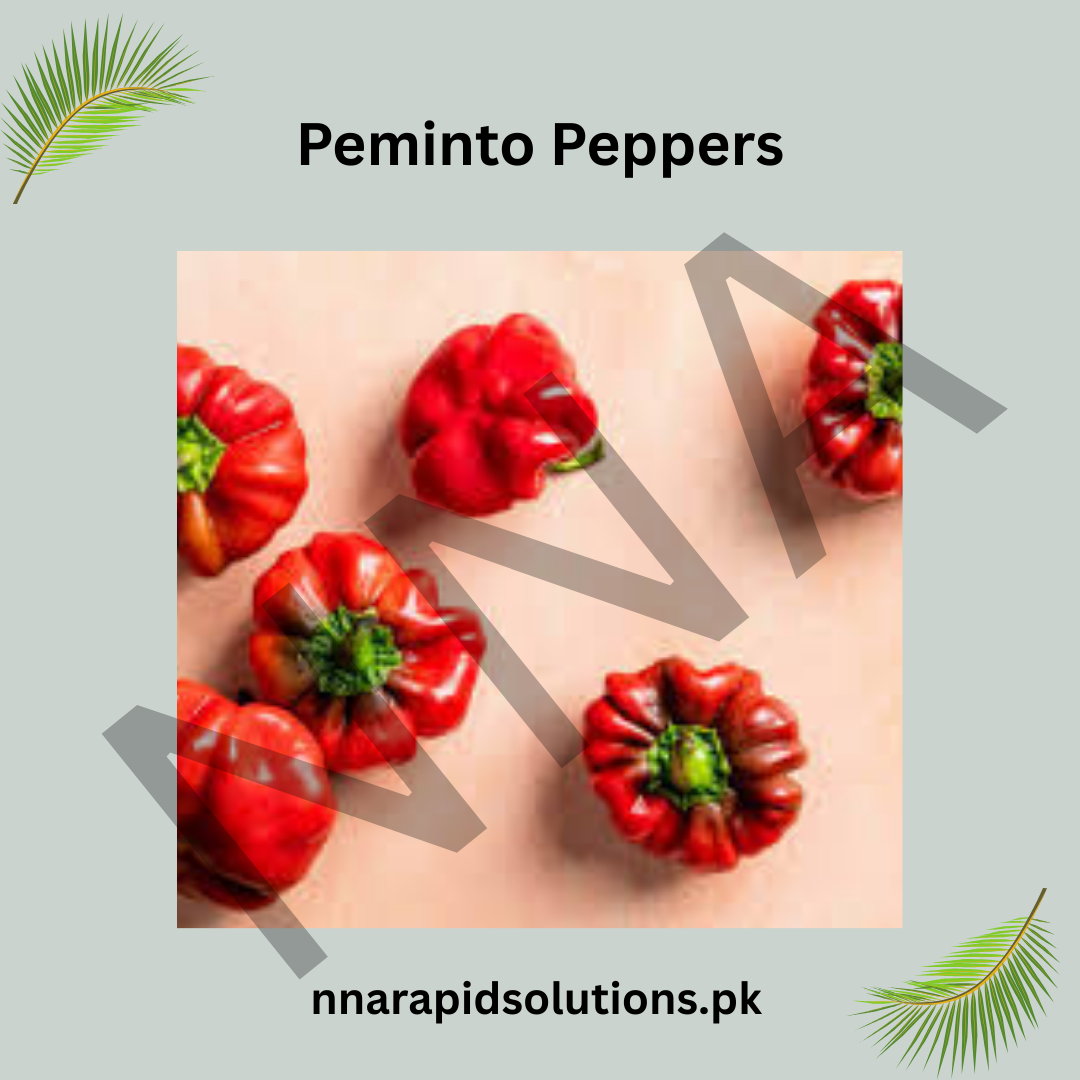 Pimento Pepper Seeds (Hybrid) – Sweet Thick-Fleshed Red Pepper