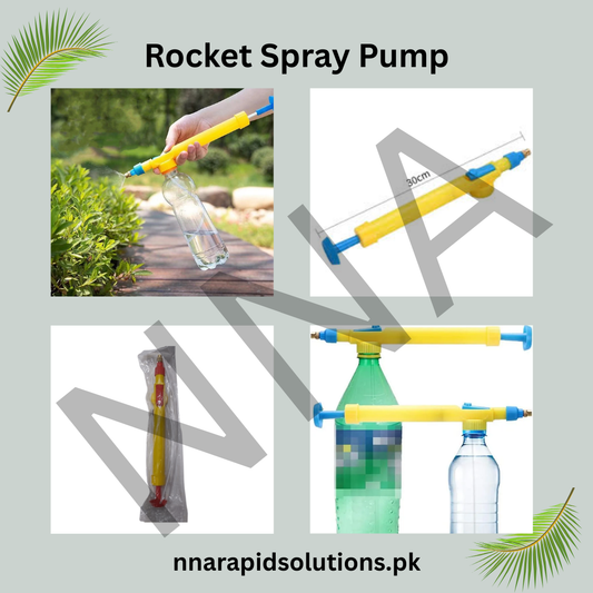 Rocket Spray Pump  Manual High-Pressure Garden Sprayer for Plants & Pesticides