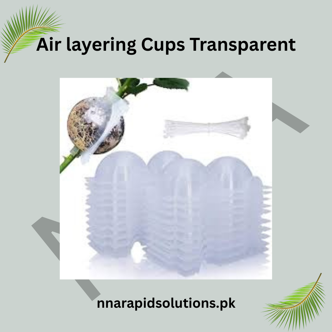 Transparent Air Layering Cups (10 cm) | Easy Plant Propagation Tools