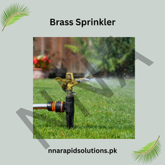 Heavy Duty Brass Sprinkler | Durable Garden Water Sprayer