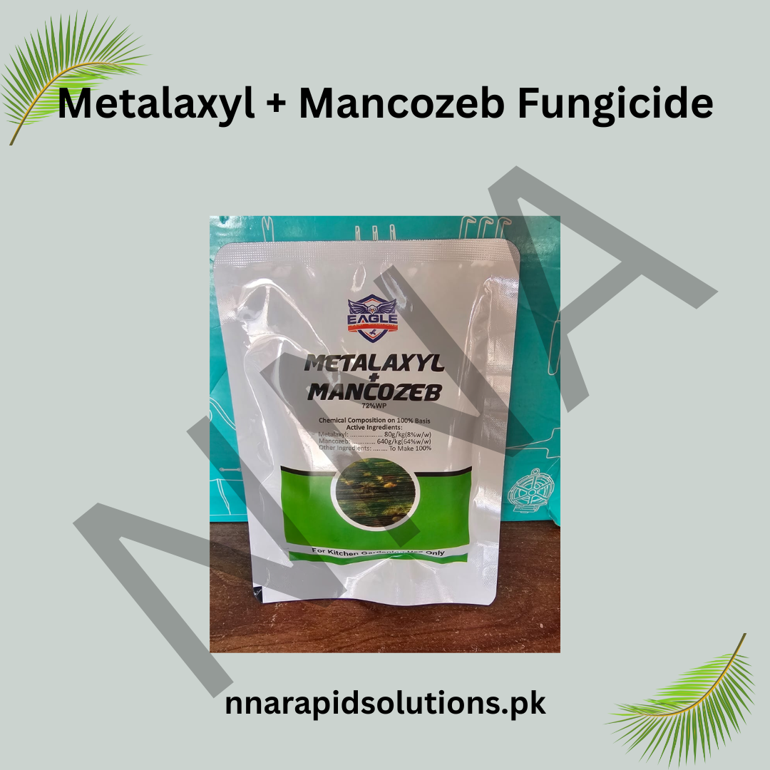 Metalaxyl + Mancozeb Fungicide – Systemic & Contact Disease Control for Plants