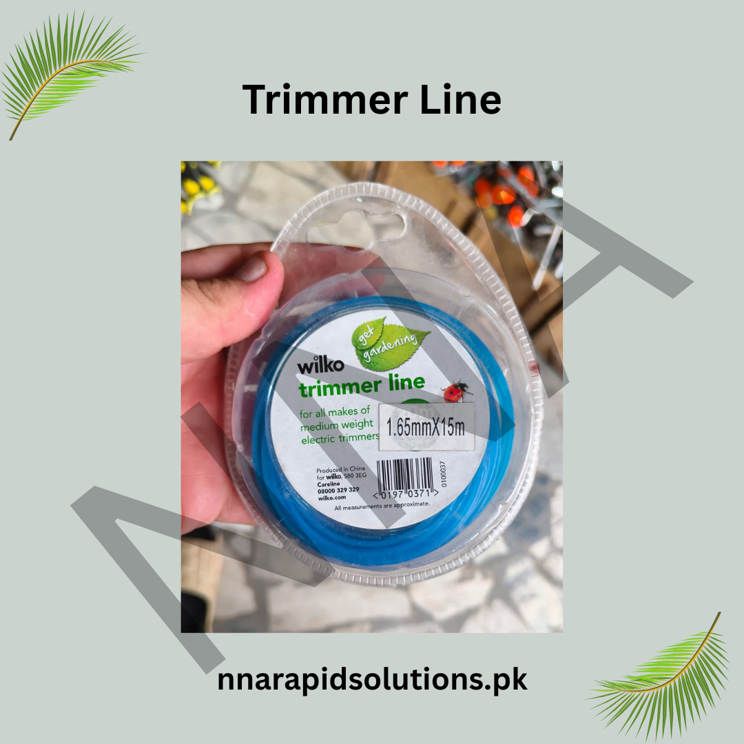 Trimmer Line 1.65mm x 15m – Durable Nylon Grass Cutter Line