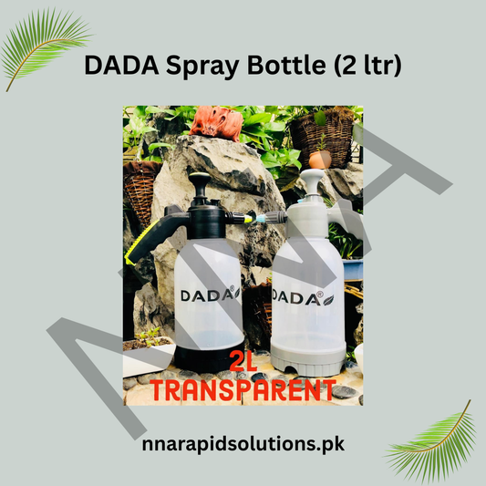 Transparent DADA Spray Bottle (2 Ltr) – Hand Pressure Garden Sprayer