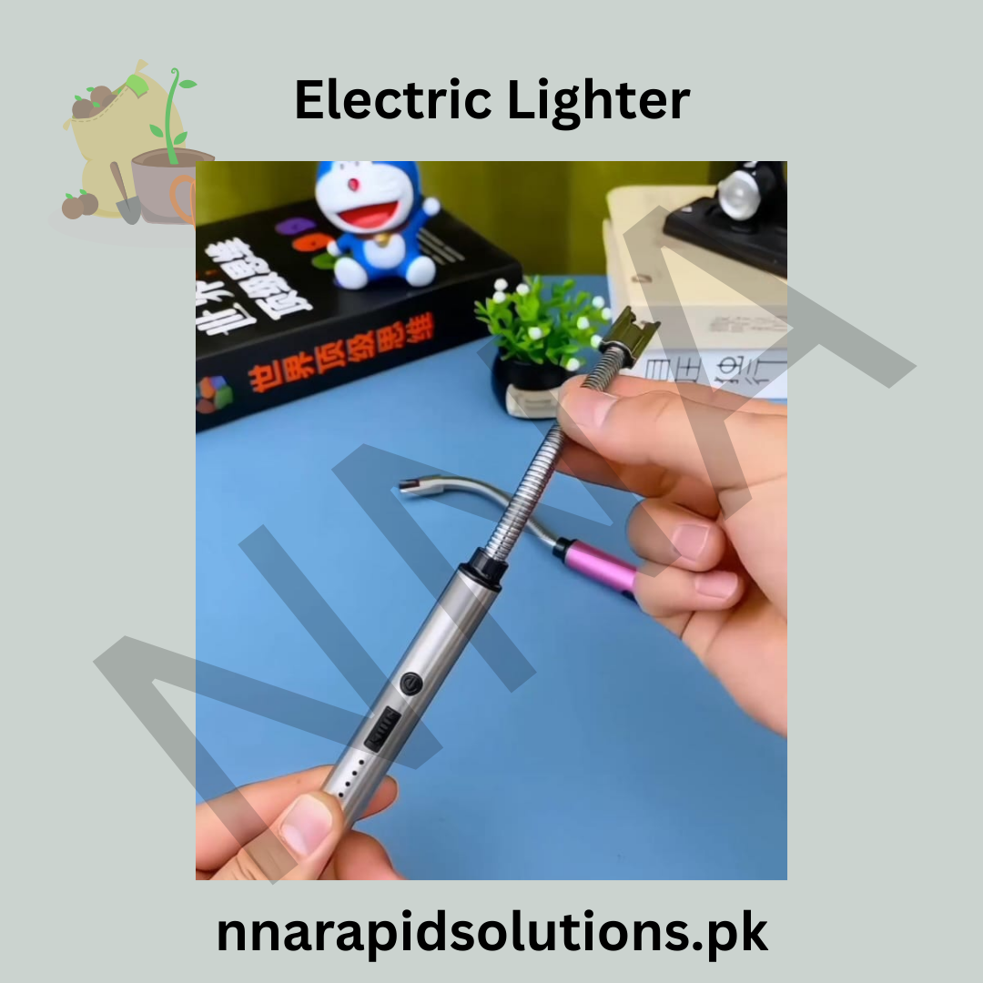 Rechargeable Electric Lighter – Windproof, Flameless & Long-Lasting